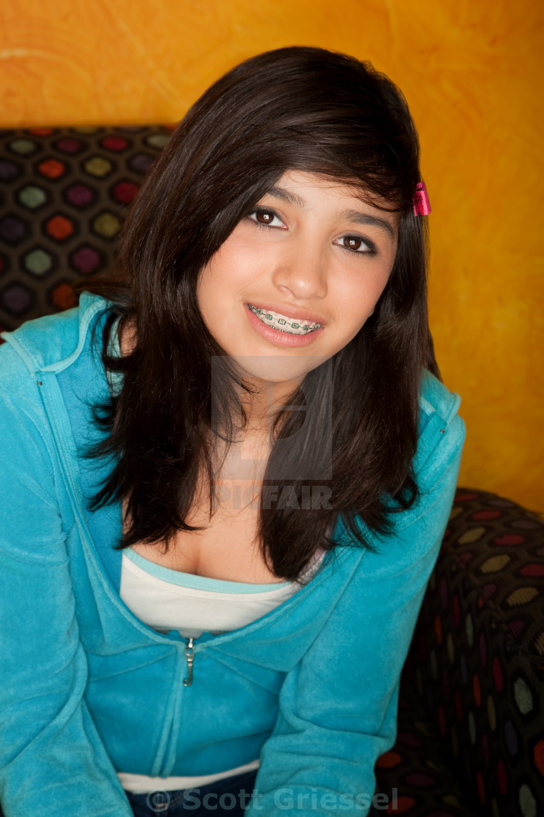 Attractive latinos teen